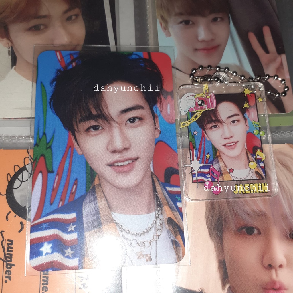 PC JAEMIN MD PHOTOHOLDER HOT SAUCE + KEYRING NCT DREAM