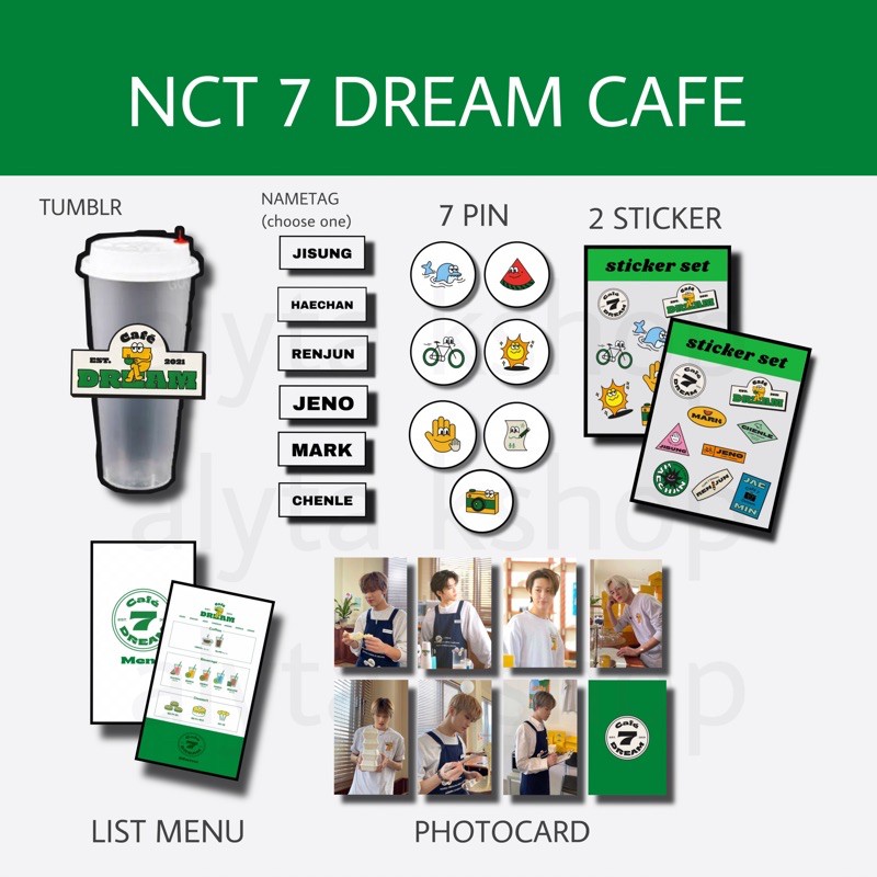 NCT 7 DREAM CAFE FANKIT