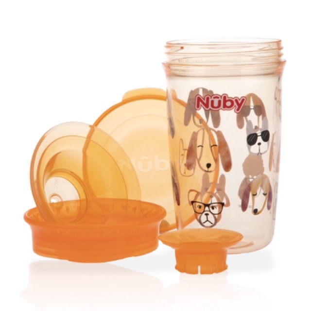 Nuby wonder cup tritan 300ml - gelas minum tritan