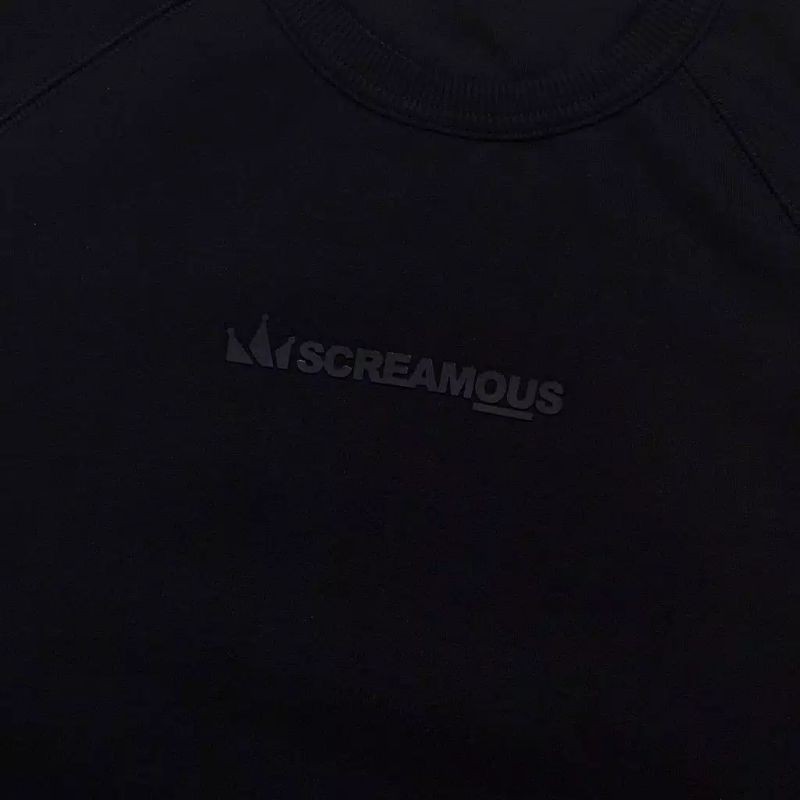 SCREAMOUS SWEATER CREWNECK Legend Tiny On Black