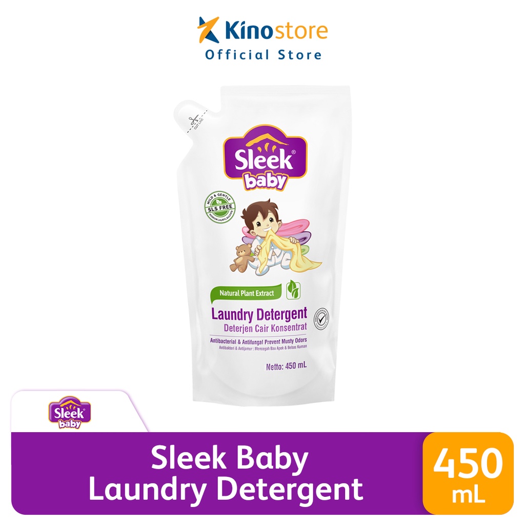 Sleek Baby Laundry Detergent Pouch 450 ml