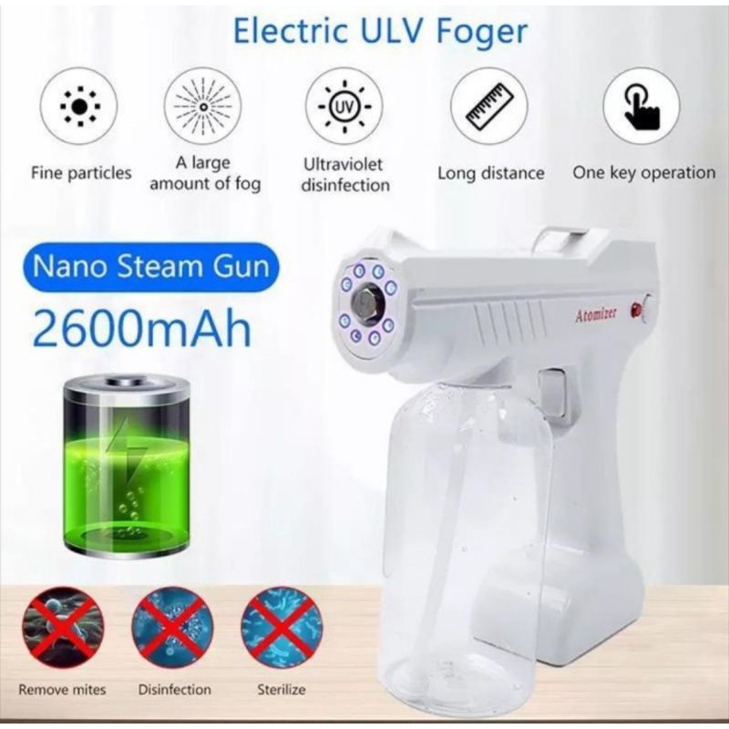 Disinfektant Spray Gun Nano - Nano Spray Gun Disinfektant Portable Wireless