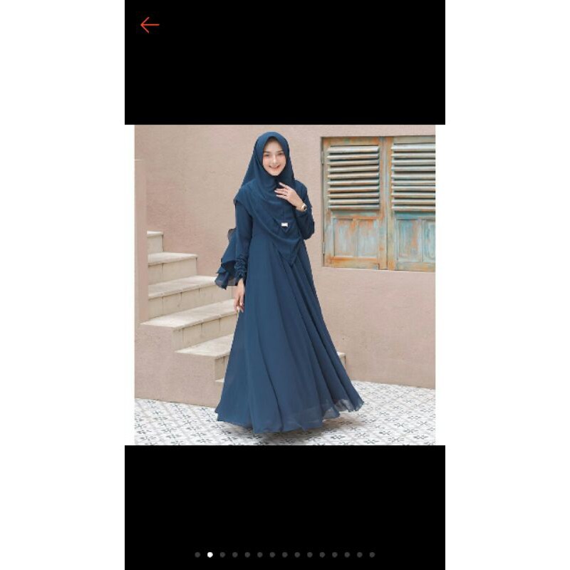 (RA) mayra syarii Gamis set Khimar