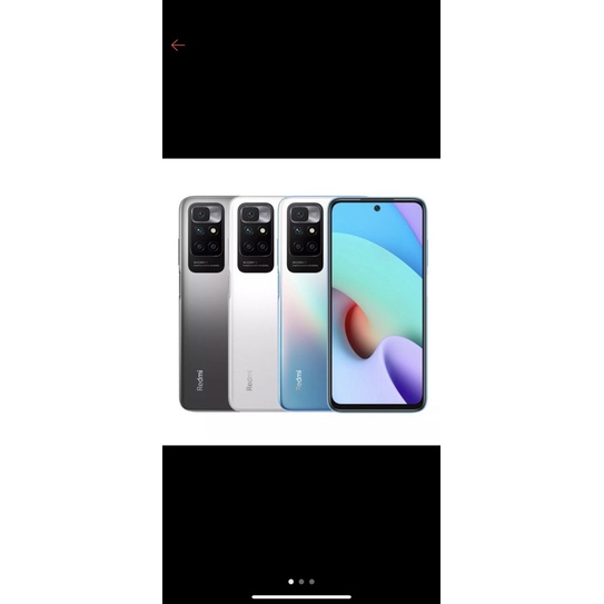 redmi 10 6/128 2022 new garansi resmi tam murah