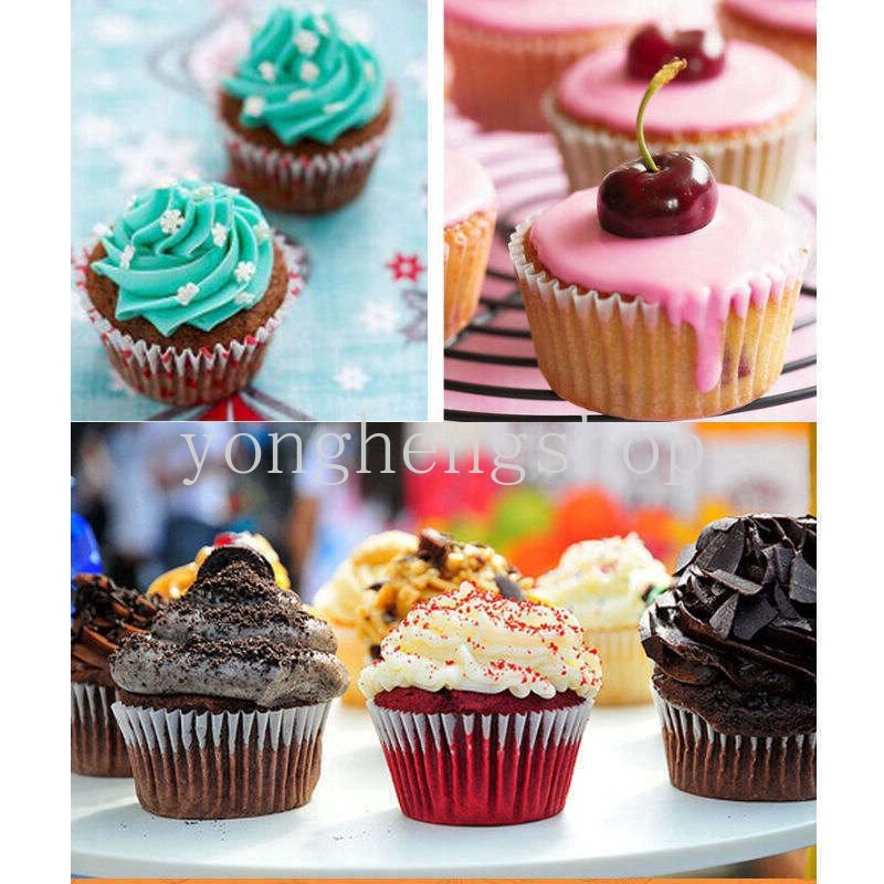 1pc Alat Pembuat Lubang Cupcake / Muffin / Roti Warna Acak