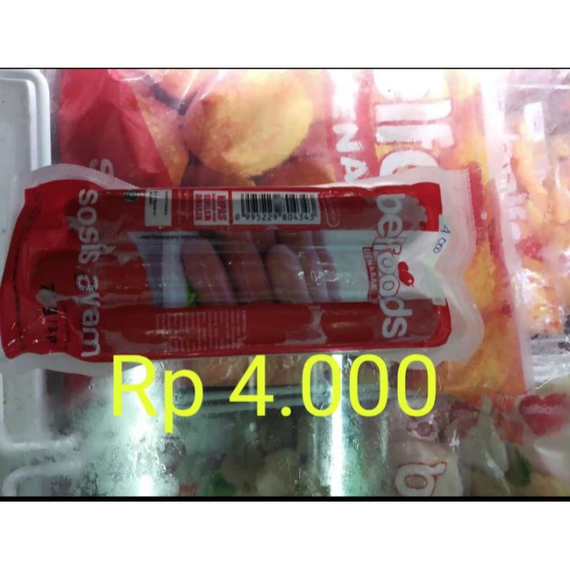 

Belfoods sosis ayam 75gr