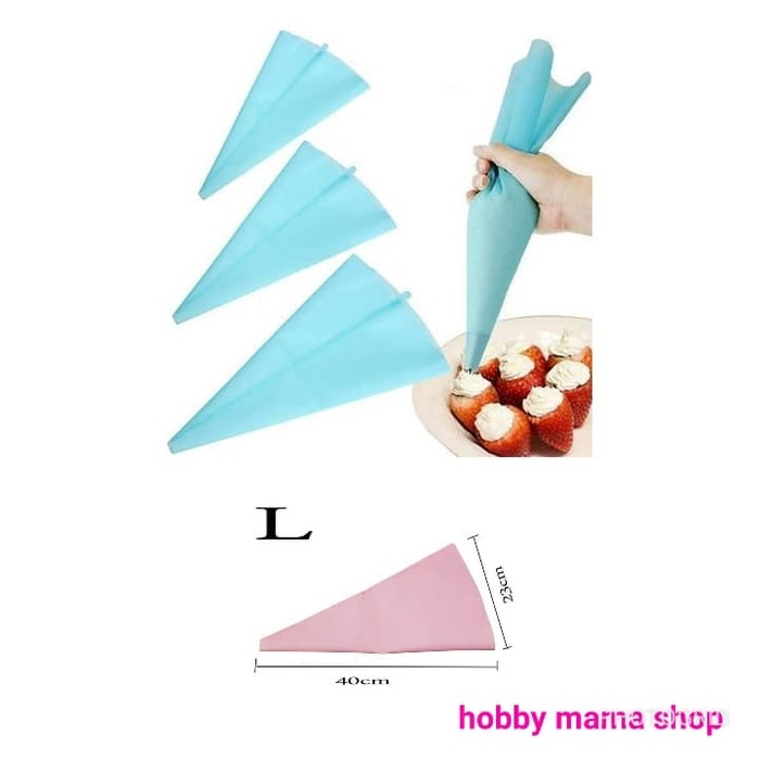 

KUE-PENGHIAS-ALAT- PIPING BAG SILIKON SIZE BESAR -ALAT-PENGHIAS-KUE.