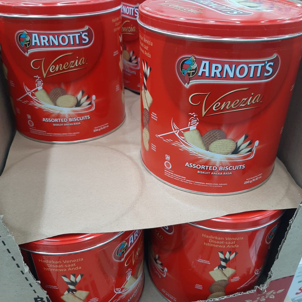 BISKUIT KALENG ARNOTTS VENEZIA 250g