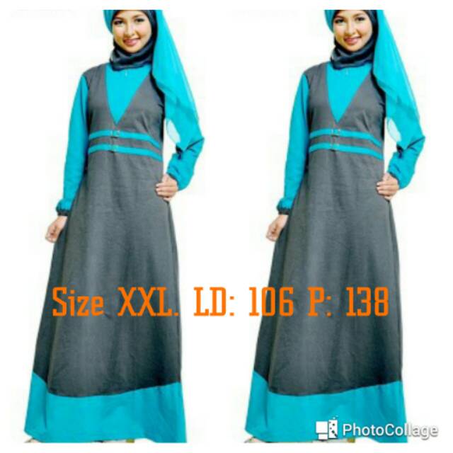 Gamis Mutif Diskon / Gamis Mutif Diskon Size XXL jumbo