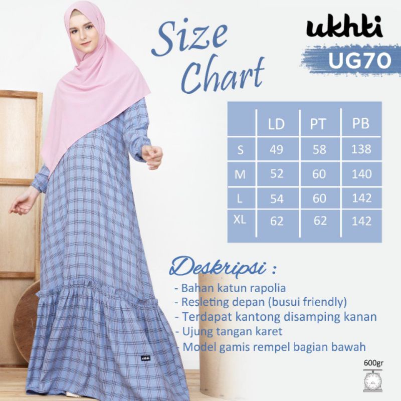 Baju Gamis Ukhti UG 70
