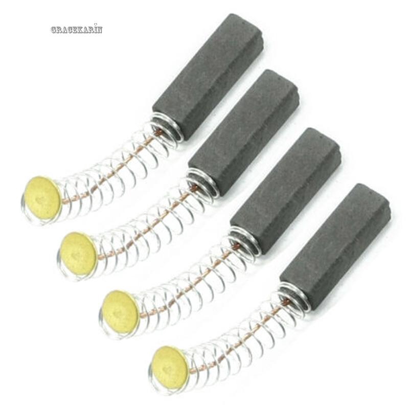 10pcs 6 x 10 x 20mm Universal Motor Carbon Brushes For Electric Tools 