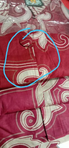 Batik Couple Pekalongan Kemeja Lengan Pendek Dan Blouse