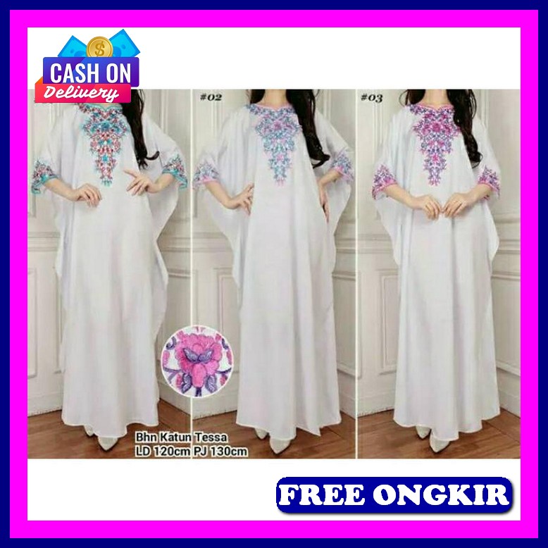 Ghamis Elegan Cantik Bj Syari Kekinian Baju Kondangan Mewah Gamis Wanita Terbaru 2023 Baju Kaftan Le