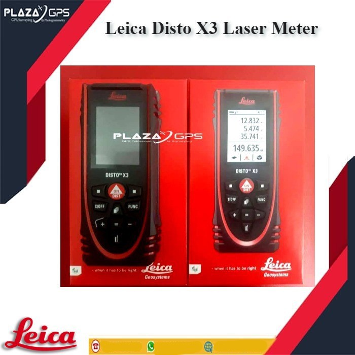 Leica Disto X3 - Pengukur Jarak Laser Akurat dan Praktis