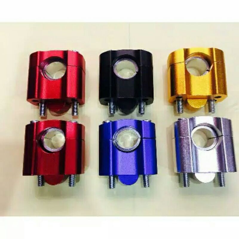 (BISA COD) dudukan stang Raiser/peninggi stang//stang mundur