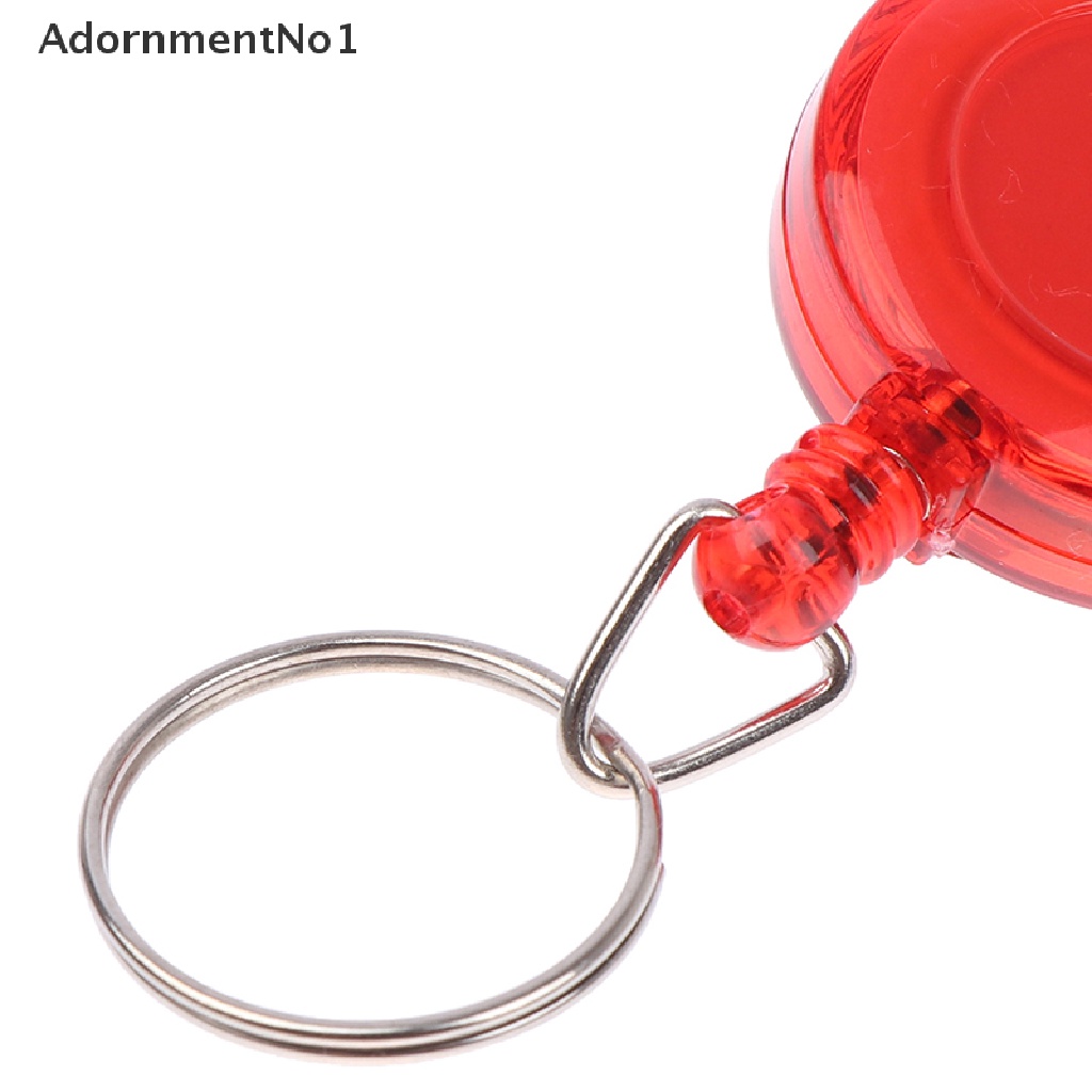 (AdornmentNo1) 1pc Gantungan Kunci Carabiner Retractable Untuk Ski Pass Owner