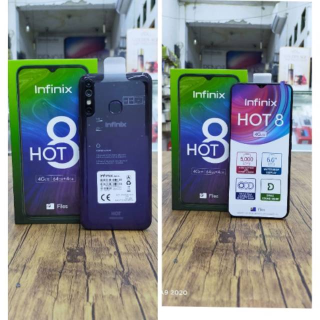 INFINIX HOT 8 4/64 MURAH GARANSI RESMI | Shopee Indonesia