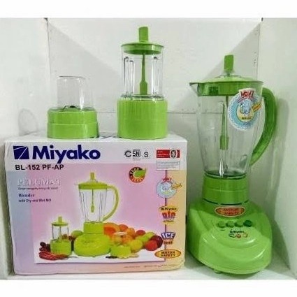 Miyako Blender Plastik BL 152 PF/AP Blender Miyako 3in1