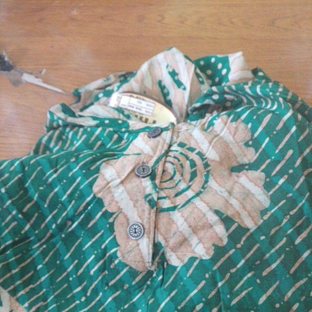 Bisa Pilih Warna! [cod] Longdres Maura Batik Cap | Gamis Batik | Baju Wanita