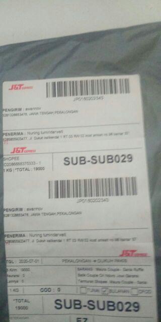 Maura Couple - Sania Ruffle Batik Couple Ori Ndoro Jowi Garansi Termurah Shopee -  Batik Modern Solo