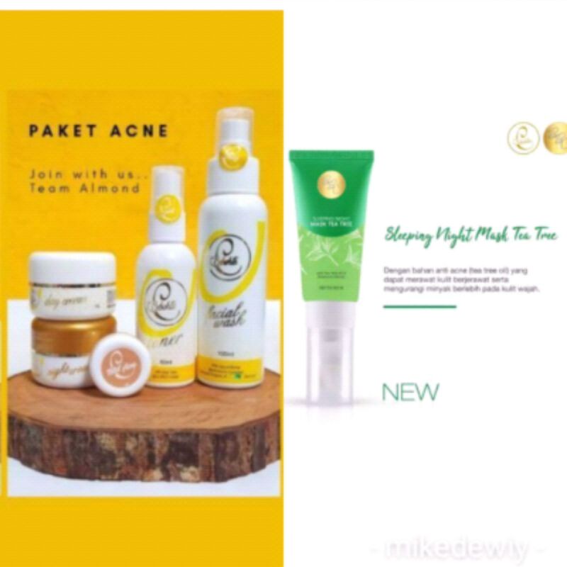 BEBWHITE C SKINCARE BPOM BBC GLOW PAKET ACNE FORTE+GREEN