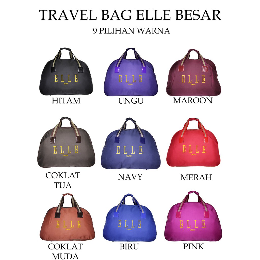 tas pakaian besar / tas travel / elle besar / elle / tas jumbo / tas besar / tas baju