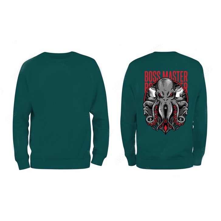 Sweater Pria Boss Master Crewneck Pria M - XXL