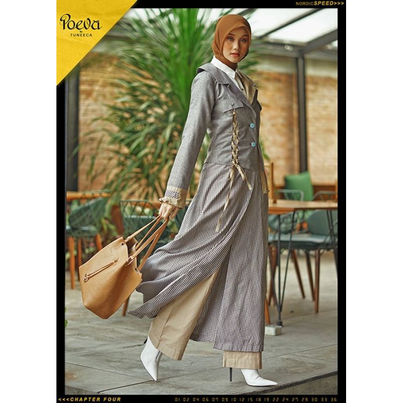 POEVA TUNEECA OUTER COAT