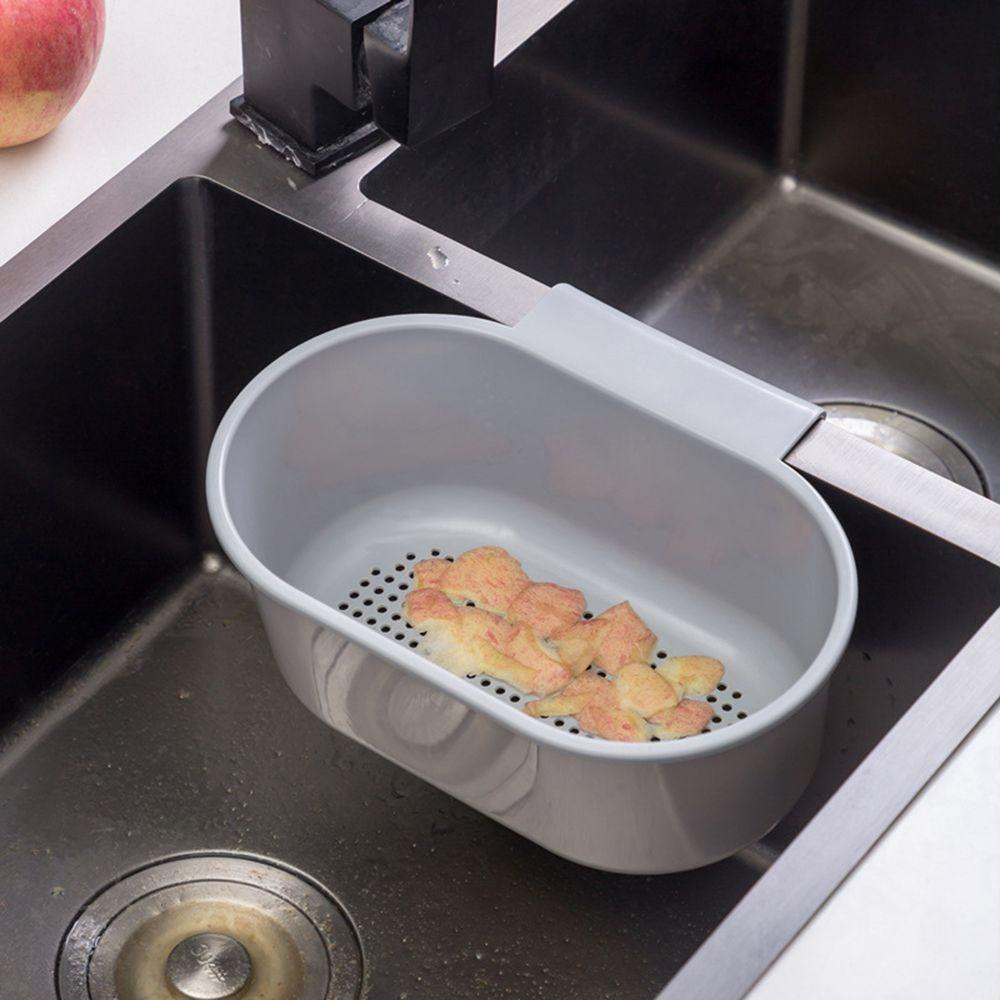 Lanfy Drain Basket Desain Kerawang Dapat Digantung Gaya Nordic Mudah Dibersihkan Drain sink