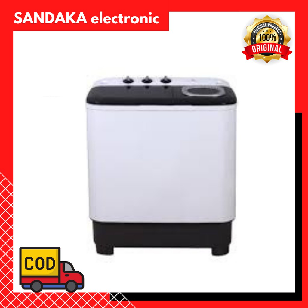 MESIN CUCI ELECTROLUX 12 KG 2 TABUNG EWS13261- EWS 13261 WA EWS13261WA