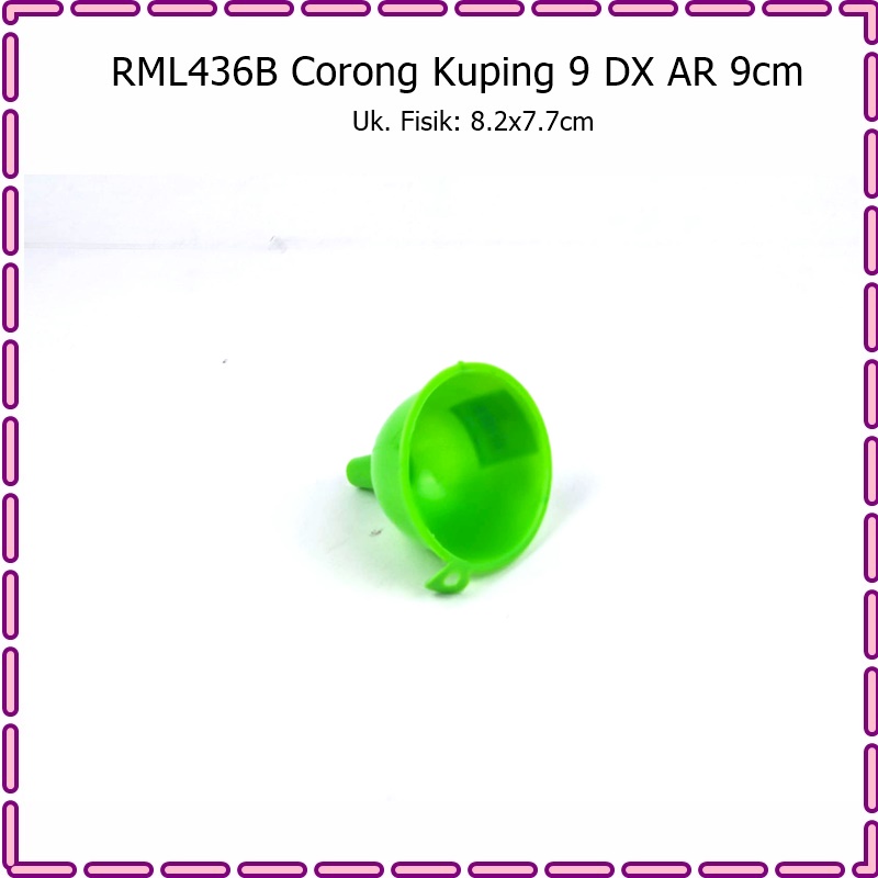 RML436B Corong Kuping/Saringan Minyak 9 DX AR 9cm