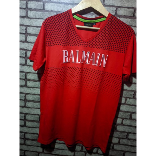 Balmain paris t shirt kaos
