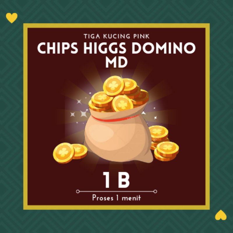 Chip Domino Higgs 1B Ungu MD / Kuning Murah  Shopee Indonesia