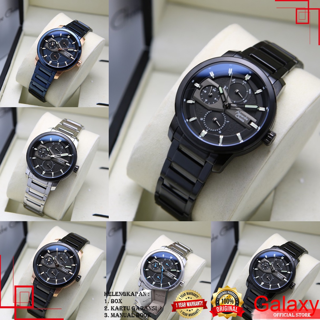 ALEXANDER CHRISTIE WANITA ORIGINAL JAM TANGAN ALEXANDRE CHRISTIE WANITA JAM ALEXANDER CHRISTIE 6562