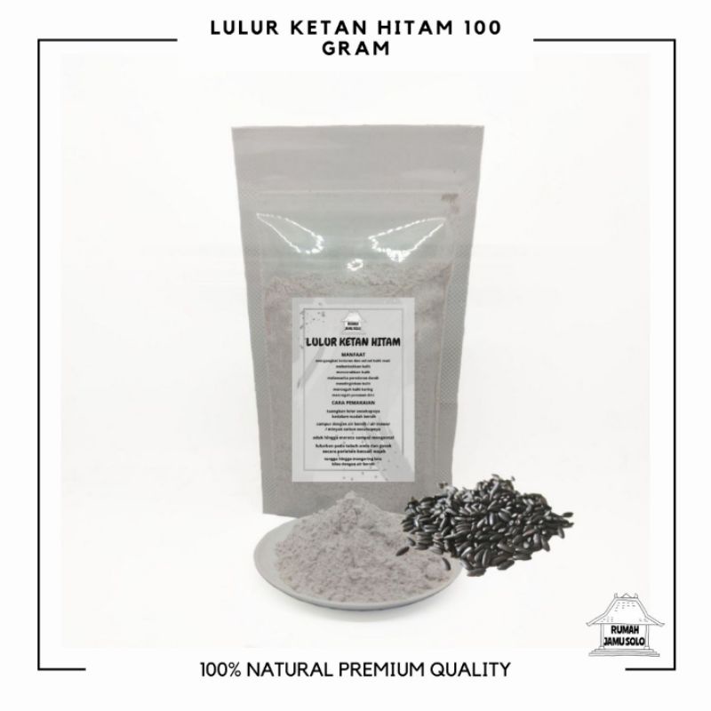 

Premium Lulur ketan hitam lulur rempah jawa 100gr