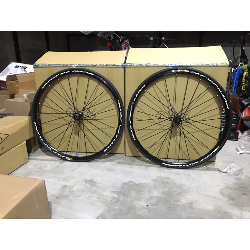 Wheelset mavic ksyrium discbrake like new