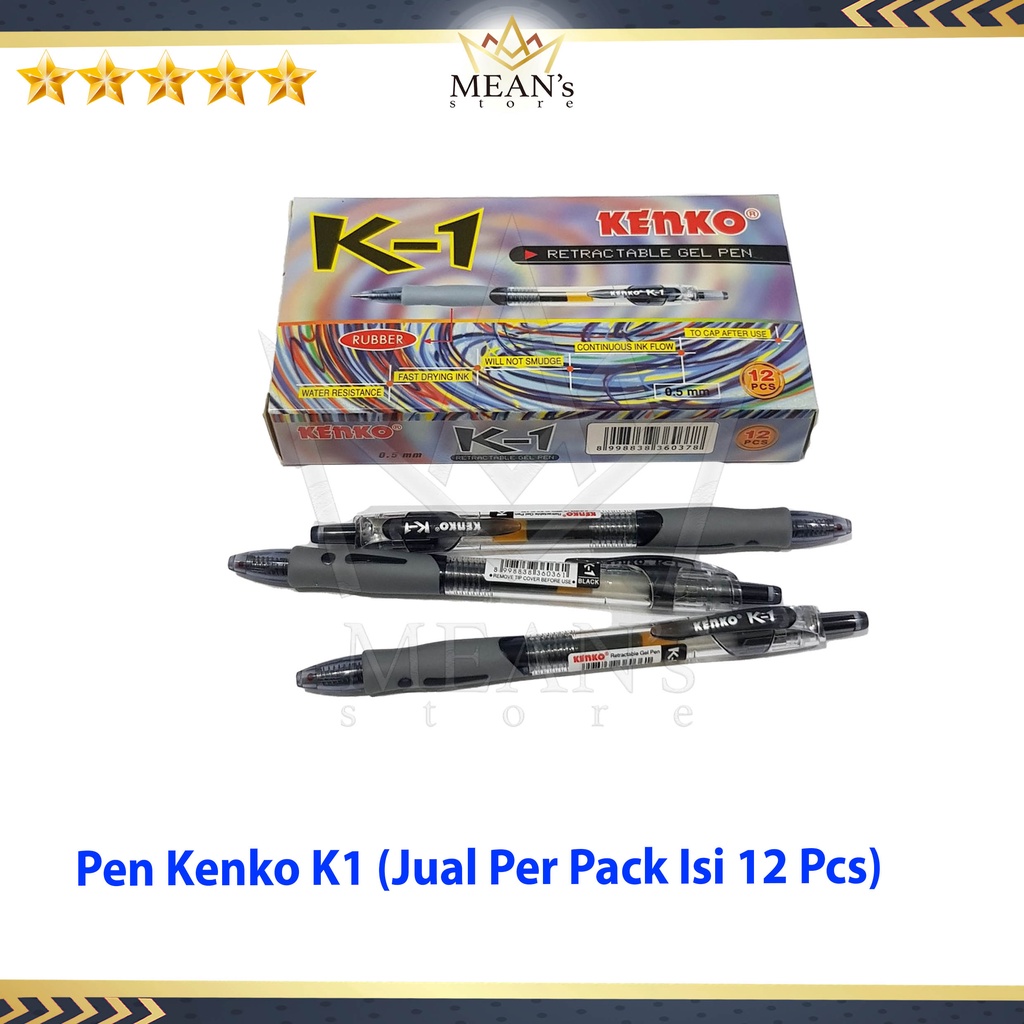 

Pulpen gel Kenko K1 / Pen Gel K1