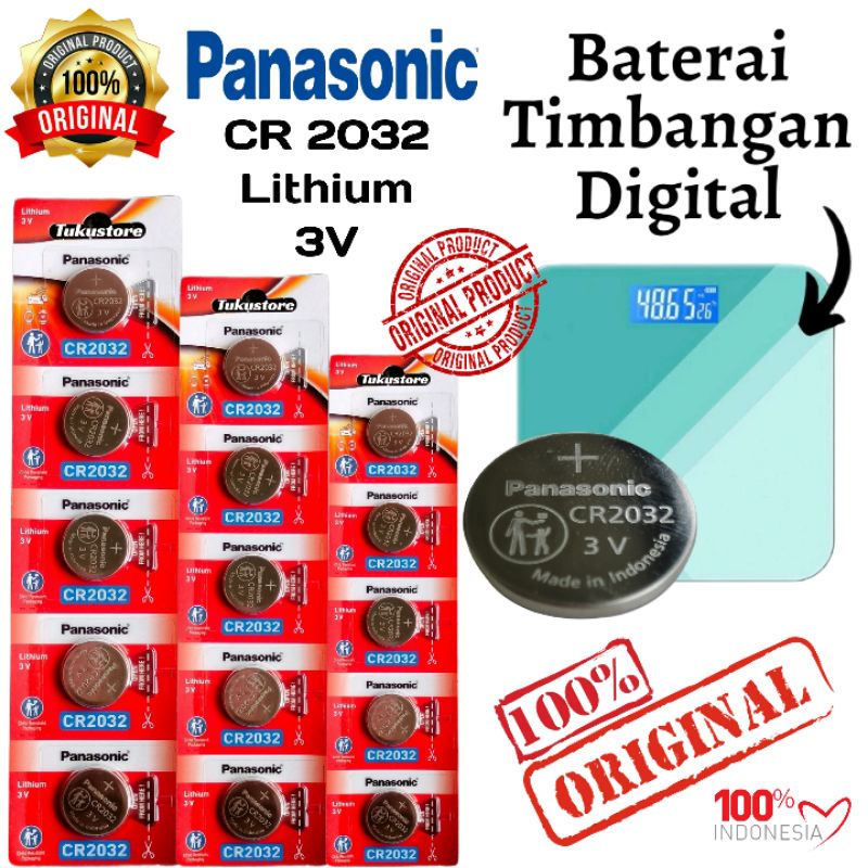Baterai Timbangan Digital Baterai Panasonic Baterai Jam Tangan Panasonic ORIGINAL