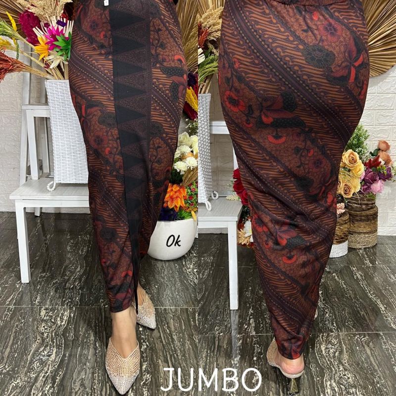 Kamen jadi batik strait jumbo 5L / rok kebaya jumbo / rok kebaya besar / rok kebaya hamil / rok bati