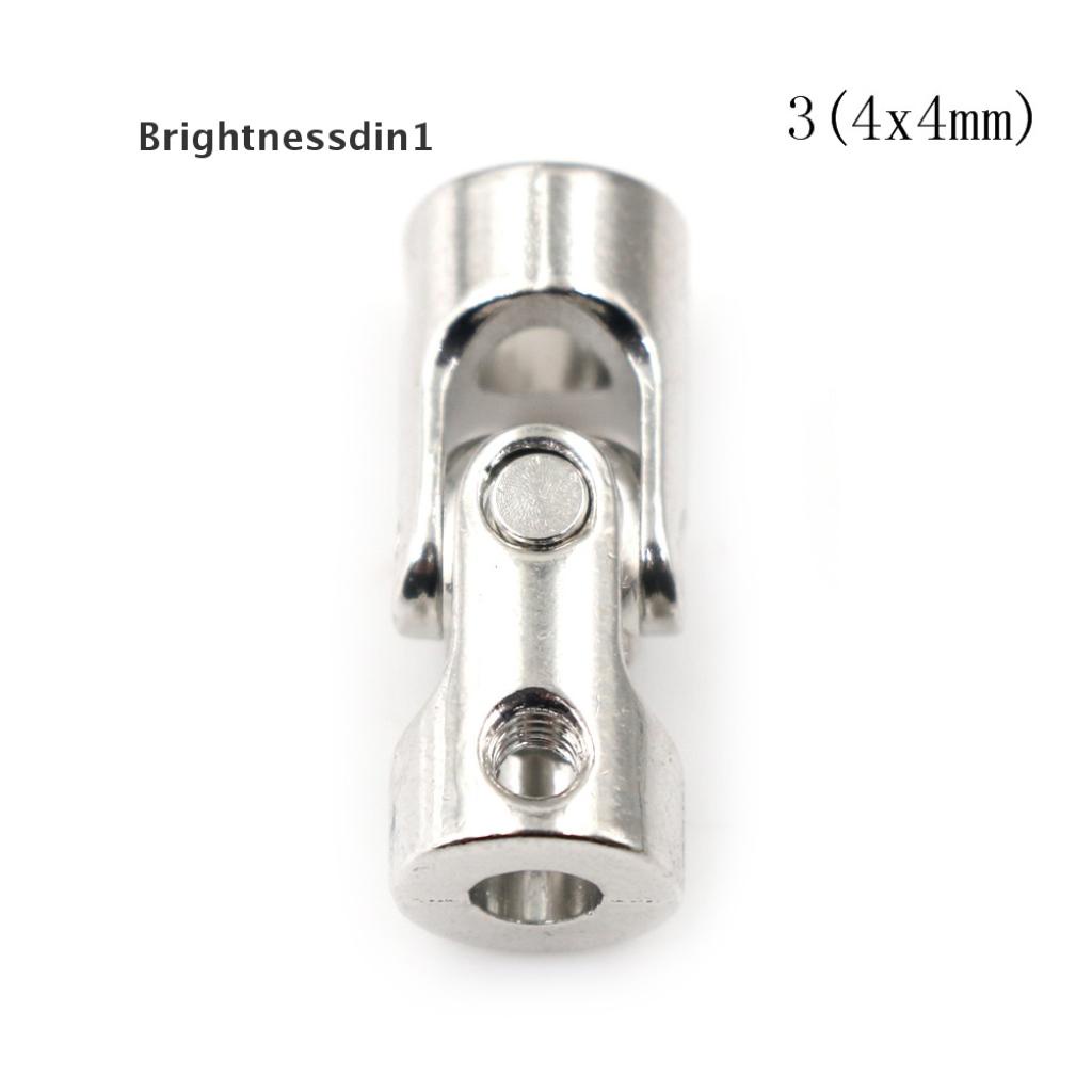 [Brightnessdin1] RC Boat Metal Cardan Joint Gimbal Couplings Universal Joint Accessories #