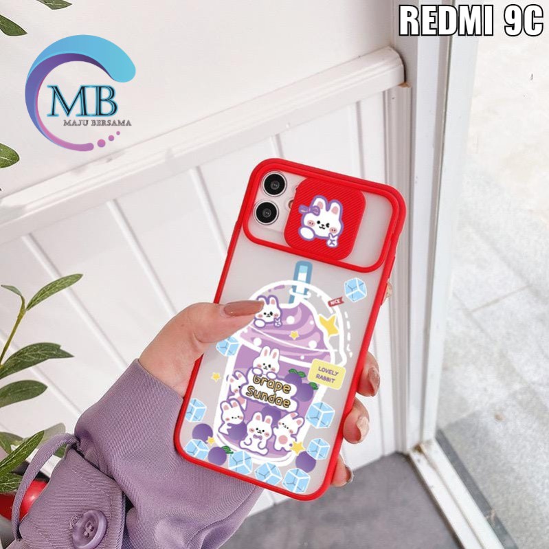 SS071 CASE SLIDE KARAKTER XIAOMI REDMI 4A 5A 6A 8 9 9A 9C 10 10C NOTE 4 4X 8 9 10 PRO 9T POCO X3 M3 PRO MB3791