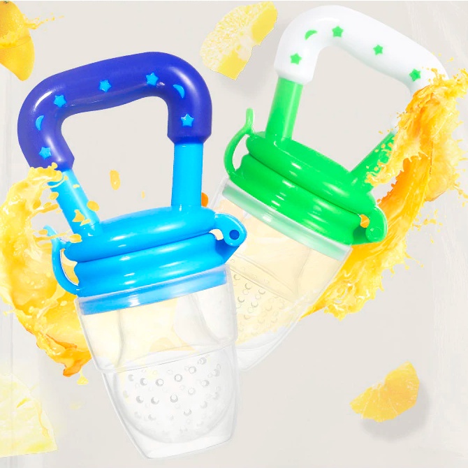 Dot Empeng Buah untuk Bayi Balita / baby Fruit Feeder Silicone Food Grade  L3,21-24 -AHM100-3