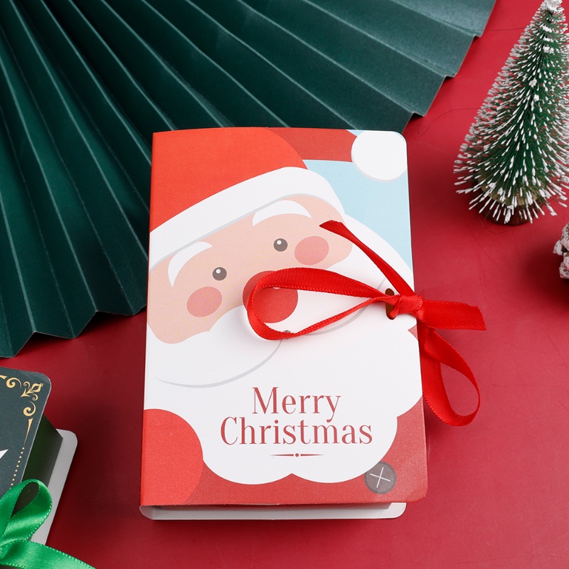 Kotak Permen Bentuk Buku Santa Claus Untuk Dekorasi Natal