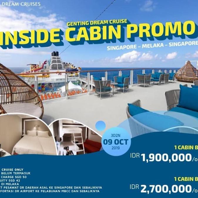 Murah Genting Dream Cruise Inside Cabin