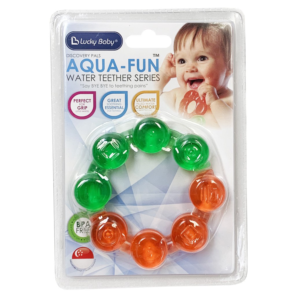 Lucky Baby Aqua Fun Teether Ring Gigitan Bayi LB1166