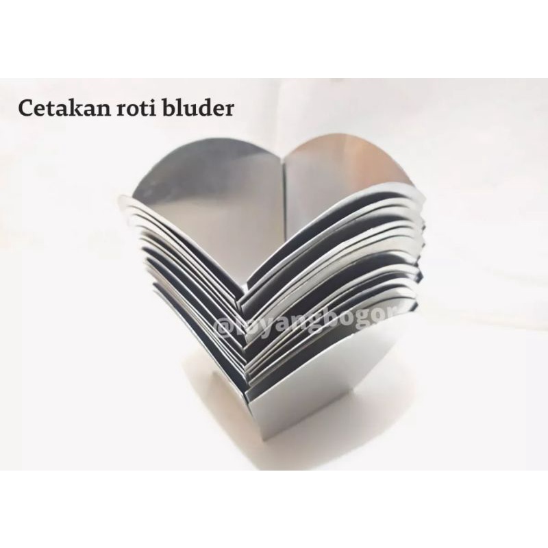 Cetakan roti bluder, cetakan bluder, loyang bluder