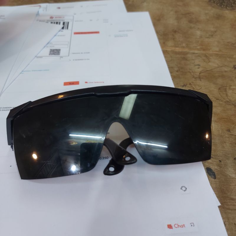 KACAMATA LAS KOTAK HITAM KACAMATA LAS HITAM