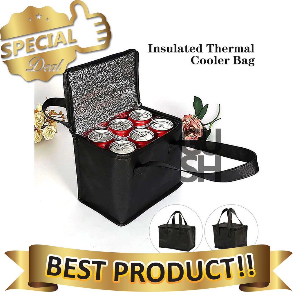 Tas Pendingin Makanan & Minuman Portable Thermal Insulated Carrier Bag