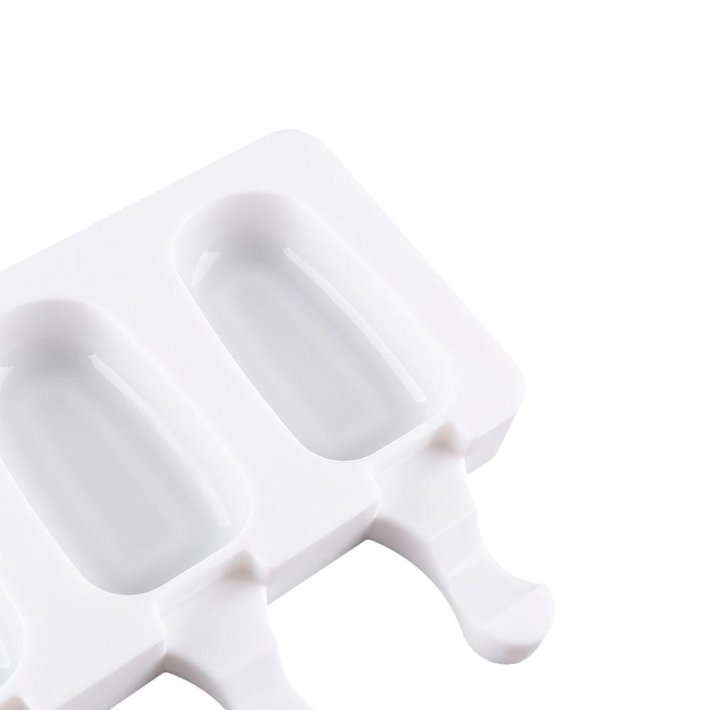 Populer Cetakan Silikon Makanan4 /8 Grids Kitchen Gadgets Frozen Tray Ice Cream Tools