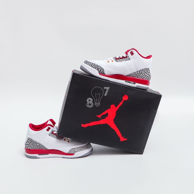 Air Jordan 3 Cardinal Red